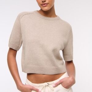 Abercrombie & Fitch Madeline Gray Sweater Tee